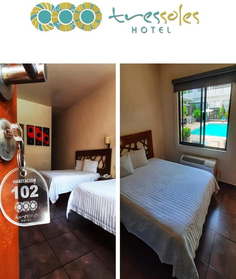 Hotel Tres Soles Сьюдад-Мадеро Экстерьер фото